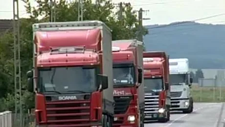 Transportatorii romani sunt nemultumiti de tratamentul din Ungaria