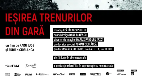 „Ieșirea trenurilor din gară”, de Radu Jude și Adrian Cioflâncă, din 18 iunie în cinematografe