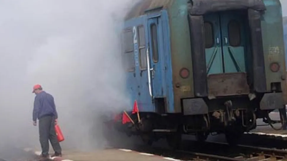 Un tren personal a deraiat la intrarea in Suceava