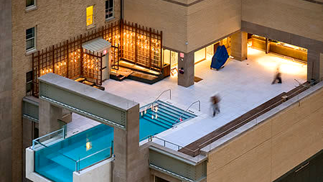 The Hanging Pool - Joule Hotel,Dallas, Texas