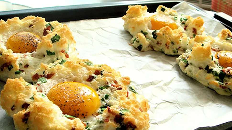 Rapid și delicios: Ouă cuiburi la cuptor
