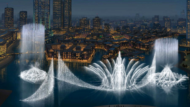 Fantana din Dubai