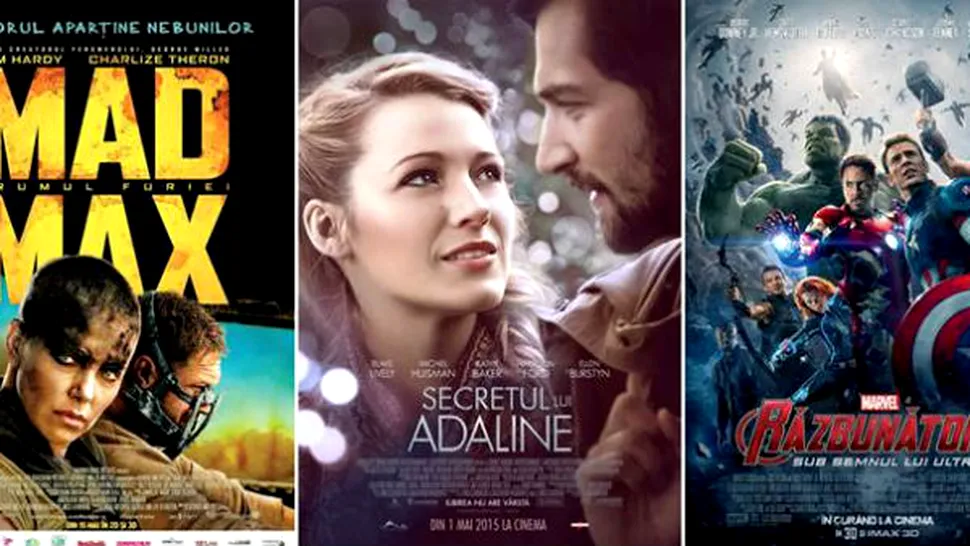 Cele mai aşteptate filme din 2015 - colecţia primăvară/vară