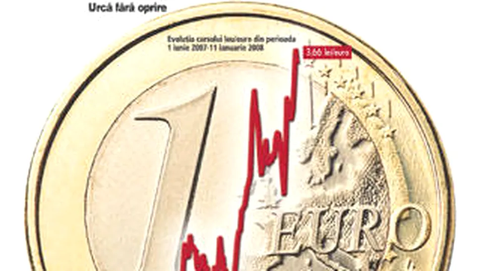 Bancile straine forteaza scaderea leului in fata euro