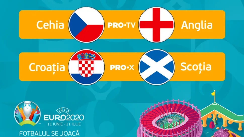 UEFA Euro 2020: Meciul Austria-Ucraina i-a adus Pro TV poziția de lider în audiențe