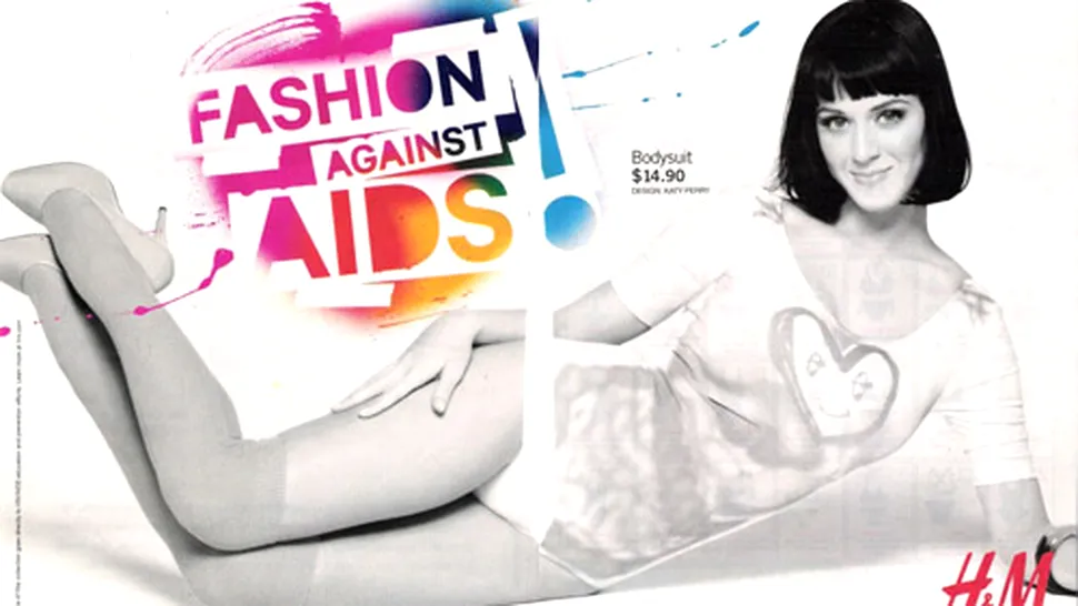 Katy Perry si H&M impotriva SIDA!