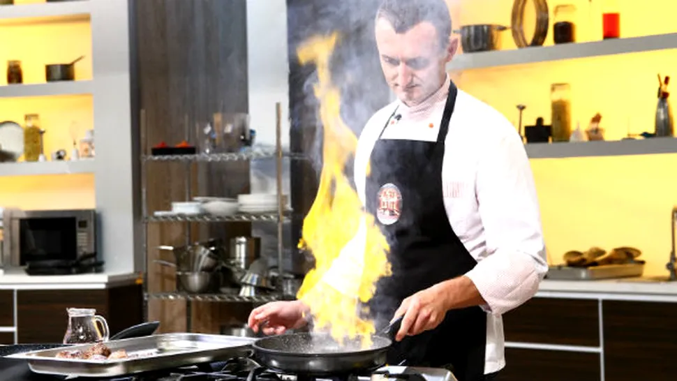 Un bucătar instruit la şcoala lui Gordon Ramsay vine la „Chefi la cuţite” - FOTO