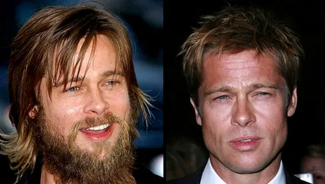 17 vedete cu și fără barbă