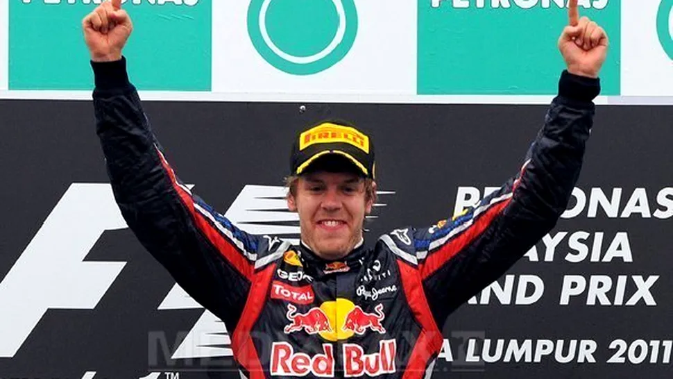 Sebastian Vettel, a sasea victorie in acest sezon