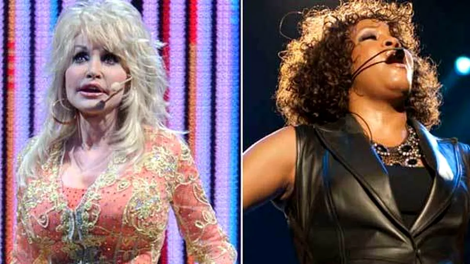 Artista Dolly Parton, mult mai bogată după moartea lui Whitney Houston