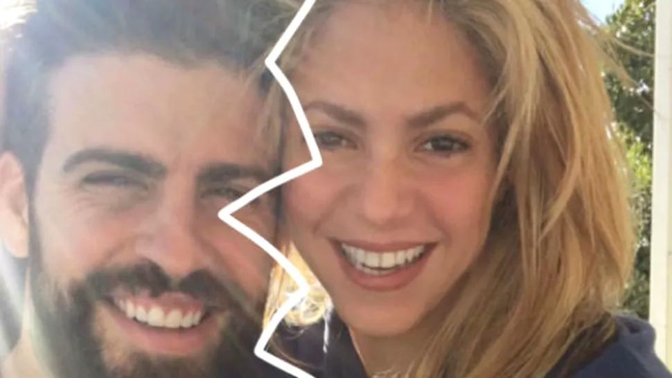Shakira şi Pique s-au certat în public. Artista a plâns de faţă cu cei doi copii