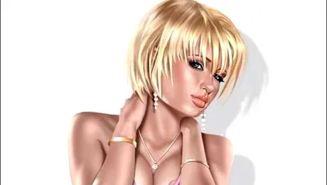 Imaginatia il ajuta pe om sa dezbrace vedetele, din creion