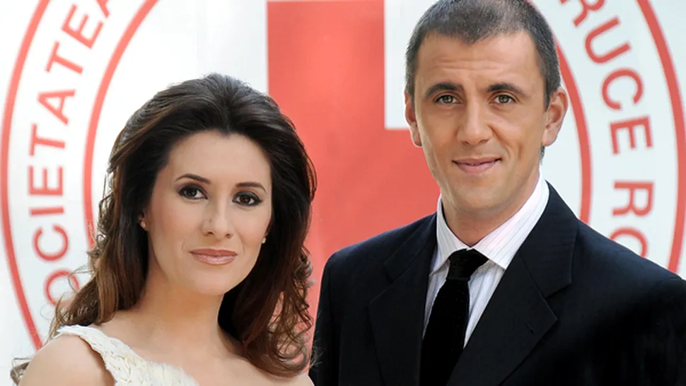 Iuliana Tudor şi Cosmin Cernat prezintă Gala Crucea Roşie