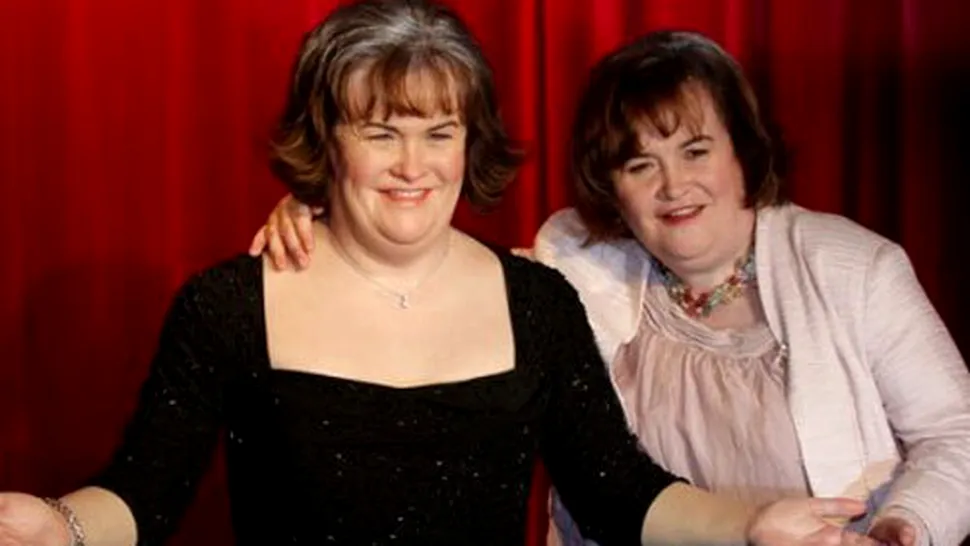 Susan Boyle are o sora geamana, la muzeul Madame Tussauds