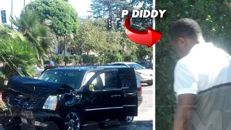 Sean „Diddy” Combs, implicat într-un accident de mașină