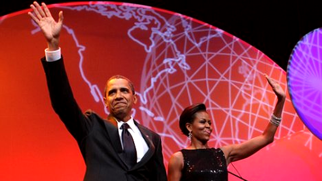 Barack Obama si Michelle Obama