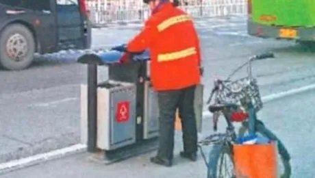 Doamna Yu, milionara care mătură străzile