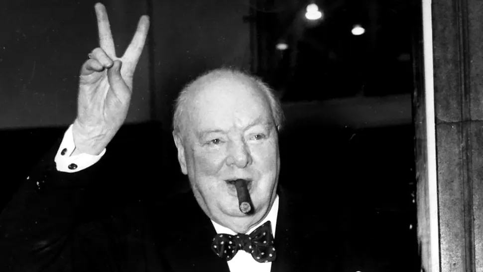 Un trabuc fumat de Winston Churchill a fost scos la licitatie