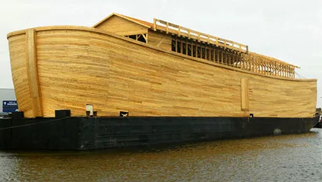 In urma unei viziuni apocaliptice un olandez si-a construit Arca lui Noe