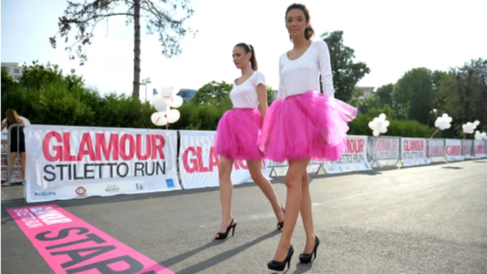 GLAMOUR Stiletto Run, cea mai glam întrecere de alergat pe tocuri a ajuns la ediţia a IV-a în România
