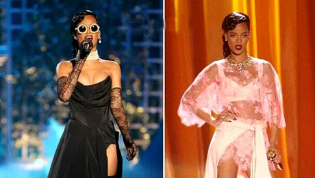 Rihanna, rockstar în show-ul Victoria’s Secret 2012 (Poze)