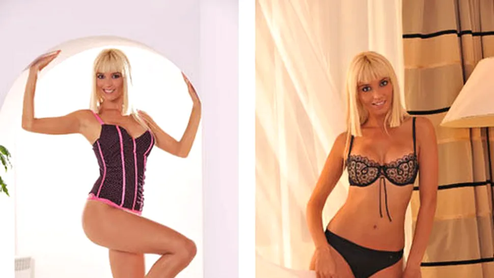 Diana Dumitrescu, sexy in lenjerie Victoria's Secret