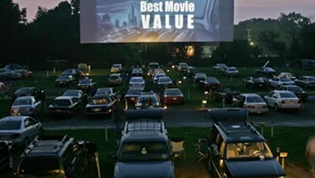 Cinematograf drive-in la Baneasa Shopping City, de la 1 iulie