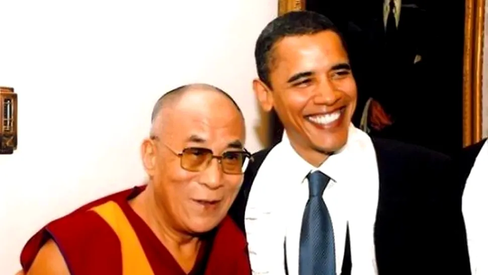 Dalai Lama s-a intalnit cu Barack Obama la Casa Alba