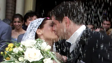 Imagini de colecție de la nunta Andreei Esca