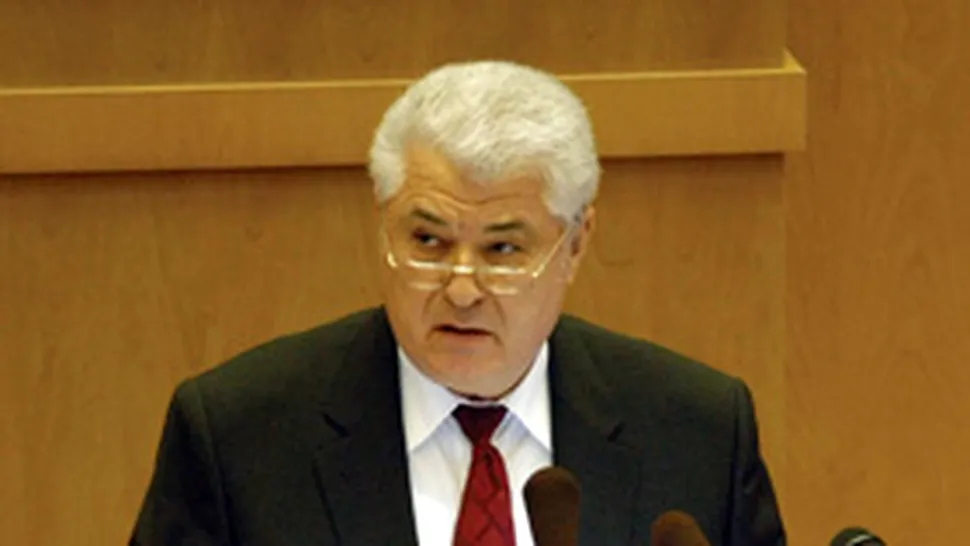 Vladimir Voronin, presedintele comunist, si-a dat demisia