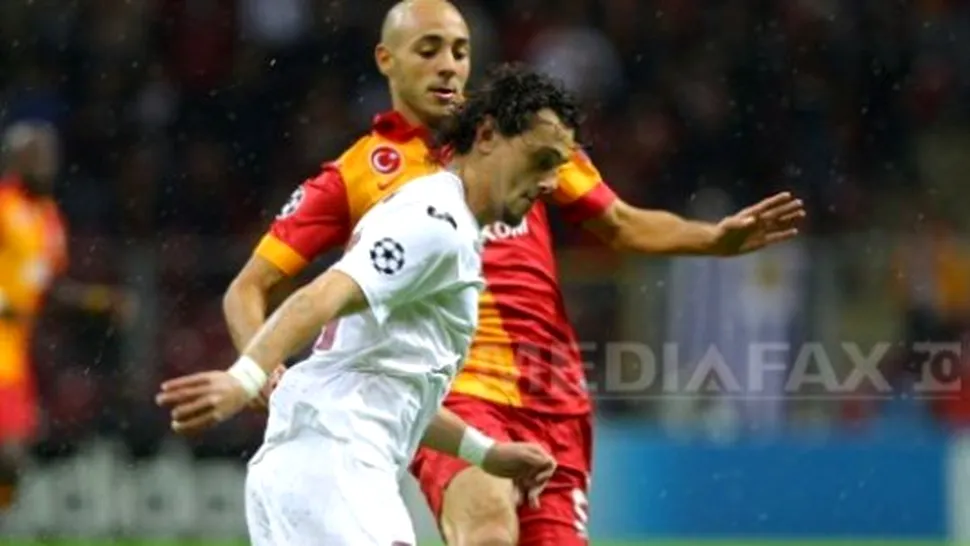 CFR Cluj a remizat, scor 1-1, cu Galatasaray