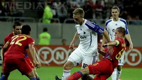 Liga Europa: Steaua a învins echipa FC Copenhaga și este lider în grupa E