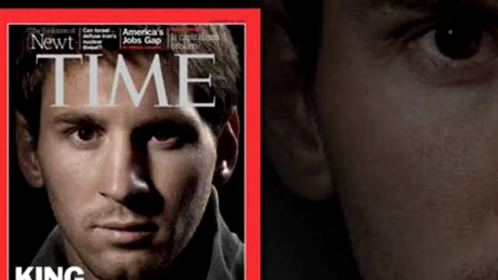 În sfârșit, a apărut primul fotbalist pe coperta revistei Time!