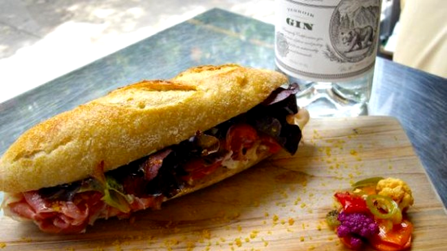 Sandvișul cu alcool