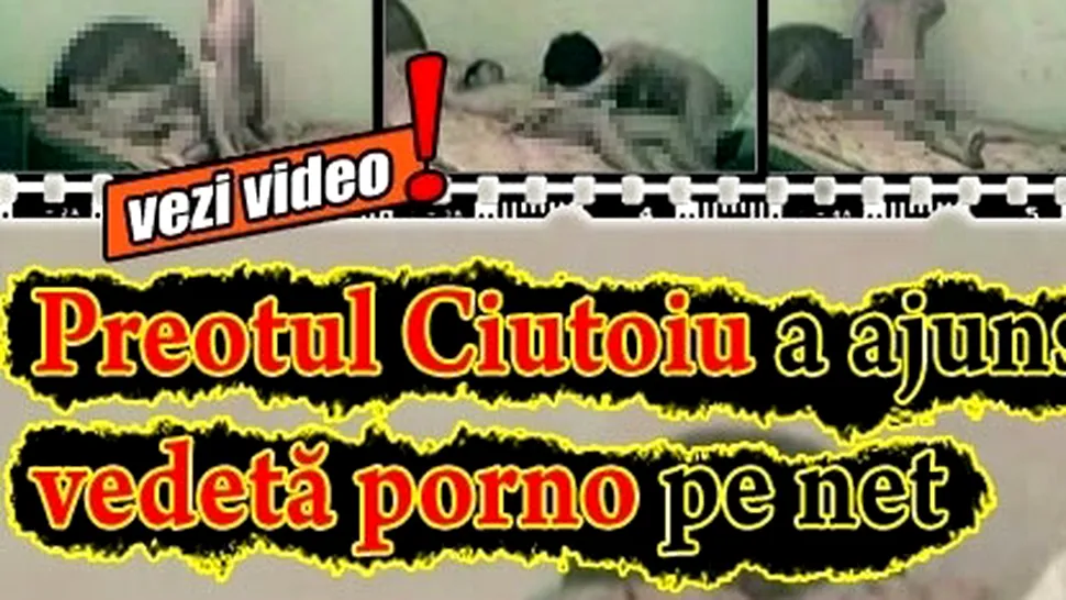Preotul din Cernavoda filmat in timpul unei partide de amor (+18) Video