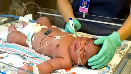 „Elanul” babanul: un bebelus de 7,5 kg a fost nascut in Texas