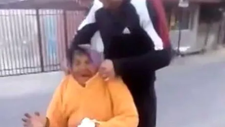Tânăr din Jilava, audiat după ce a agresat o bătrână învârtind-o ca pe o elice