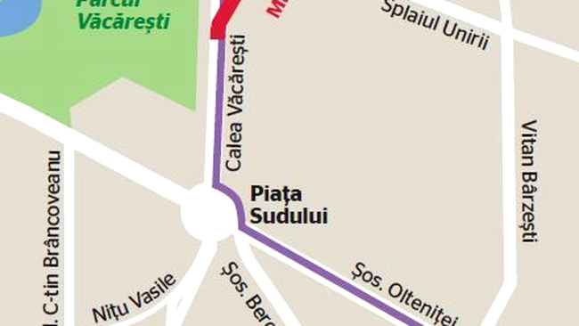 Harta viitorului Pasaj Mihai Bravu