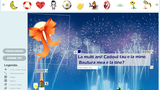 Personalizeaza-ti felicitarile