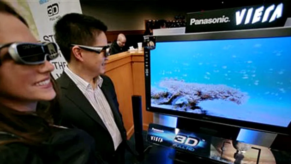 Panasonic crede ca romanii vor cumpara, anul acesta, 3.000 de televizoare 3D