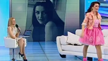 Simona Gherghe, o nouă gafă de proporţii! “M-am cărat din platou”