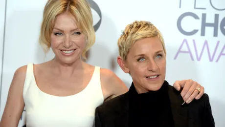 Ellen DeGeneres şi Portia De Rossi au un copil