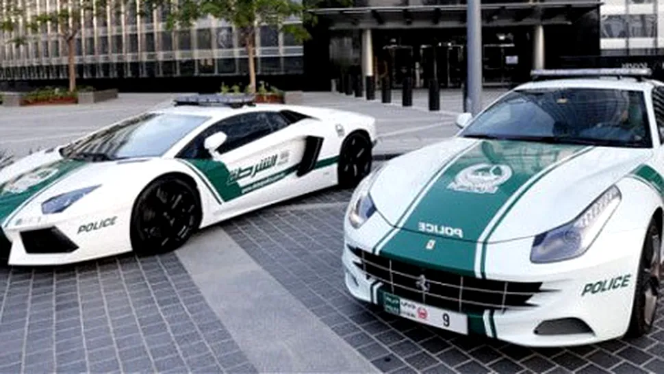 Ce mașini conduc polițiștii din Dubai (Poze & Video)
