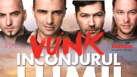 Trupa Vunk va face „Înconjurul lumii”, între 13 martie și 4 aprilie