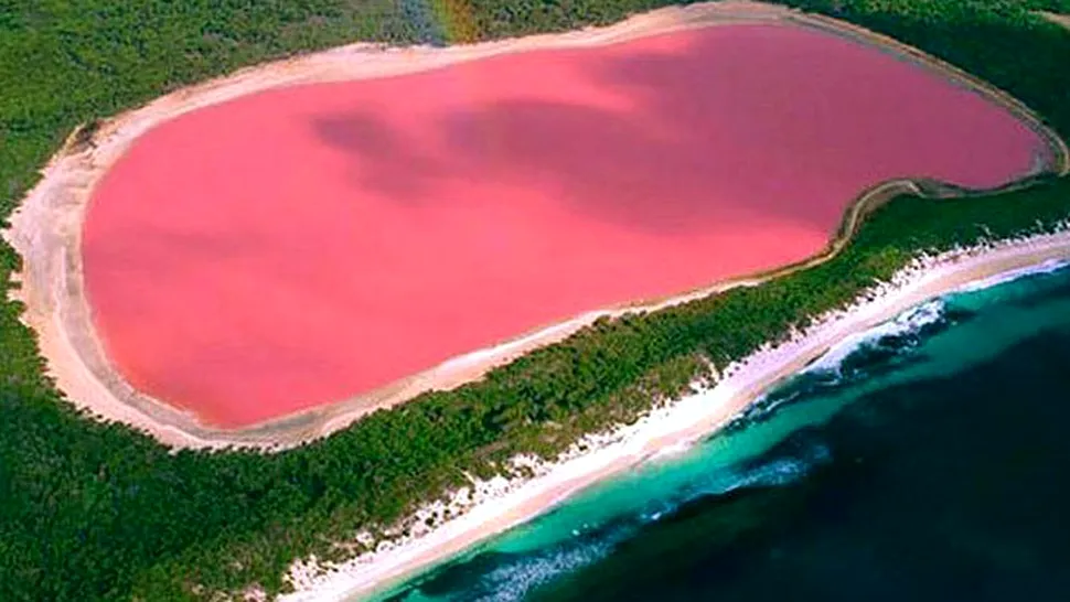Lacul roz Hillier, enigma Australiei