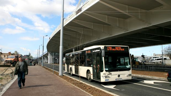 Mijloacele RATB cicrula din nou pe la Gara Basarab