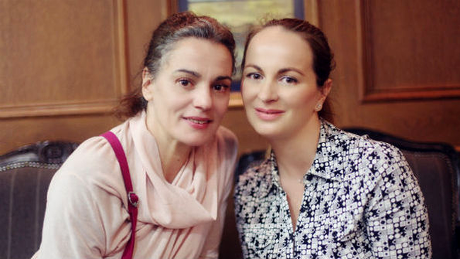 Delia Antal și Maia Morgenstern