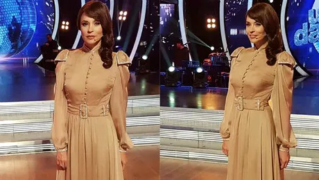 Ce ţinute surprinzătoare au purtat Mihaela Rădulescu şi Andreea Marin la ”Uite cine dansează”. Eliminare surpriză la show-ul de dans – FOTO
