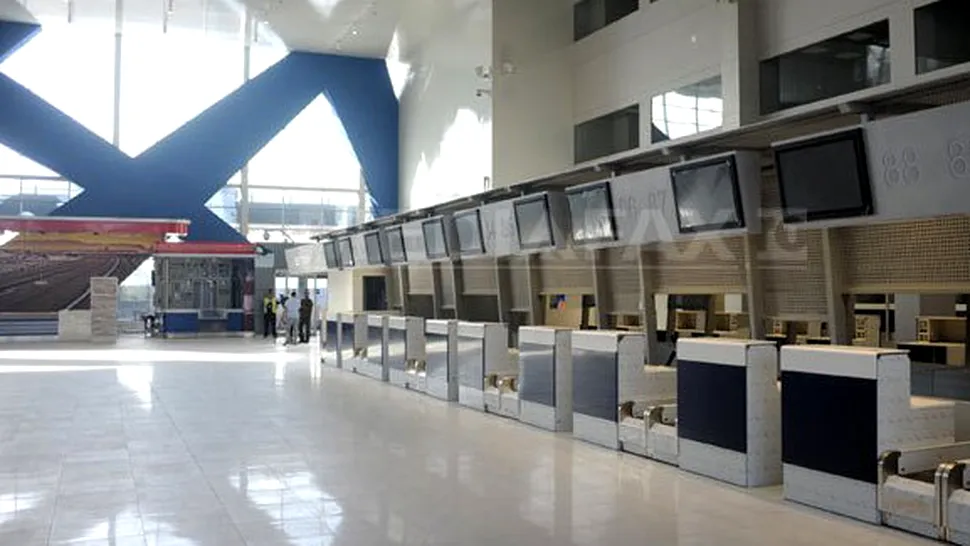 Imagini cu noul terminal pentru plecări de la Aeroportul Henri Coandă