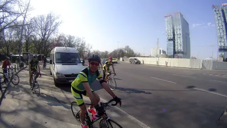 Daniel Osmanovici face curse cu bicicleta: 93 de kilometri dintr-o lovitură!